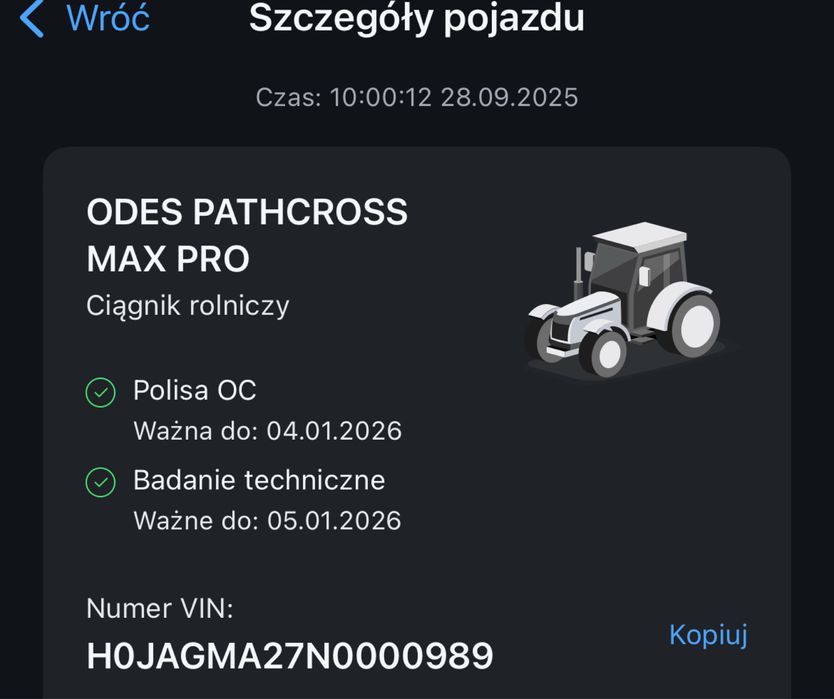 Odes Pathcross 650 Doinwestowany