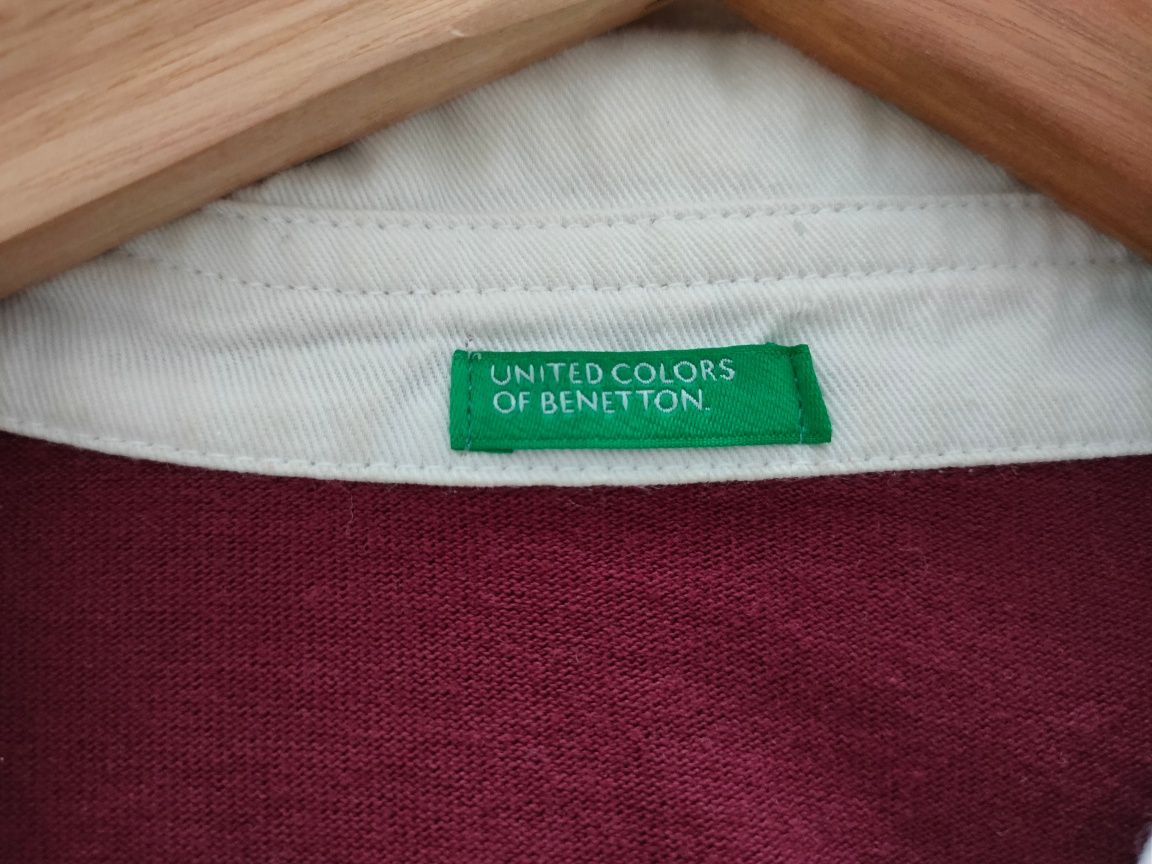 Pólo Benetton - Manga comprida