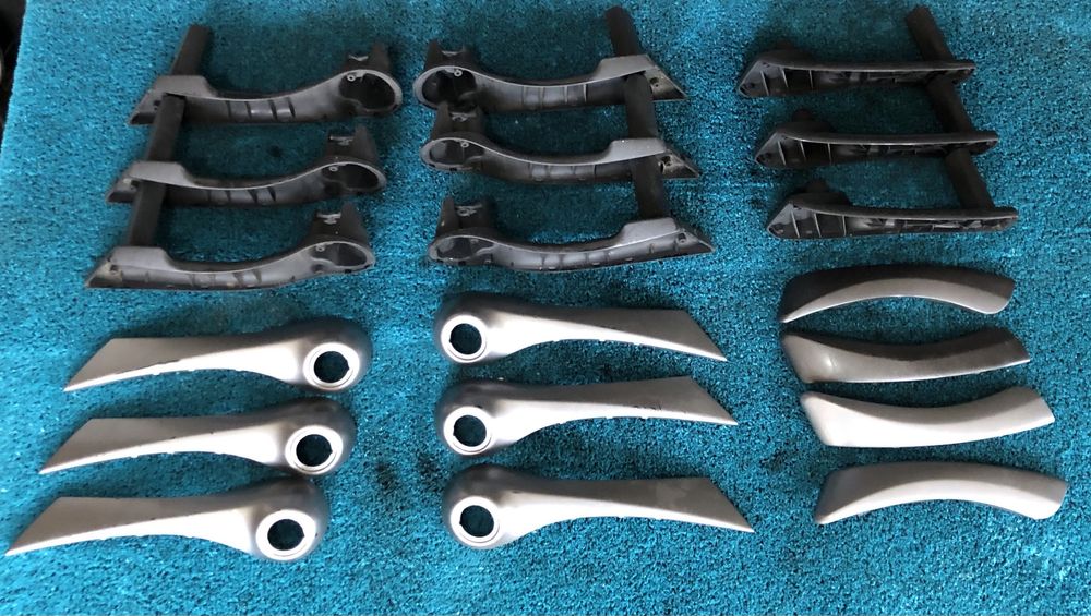 Рено Меган Сценік 2 Ручка карти дверей салону , накладка