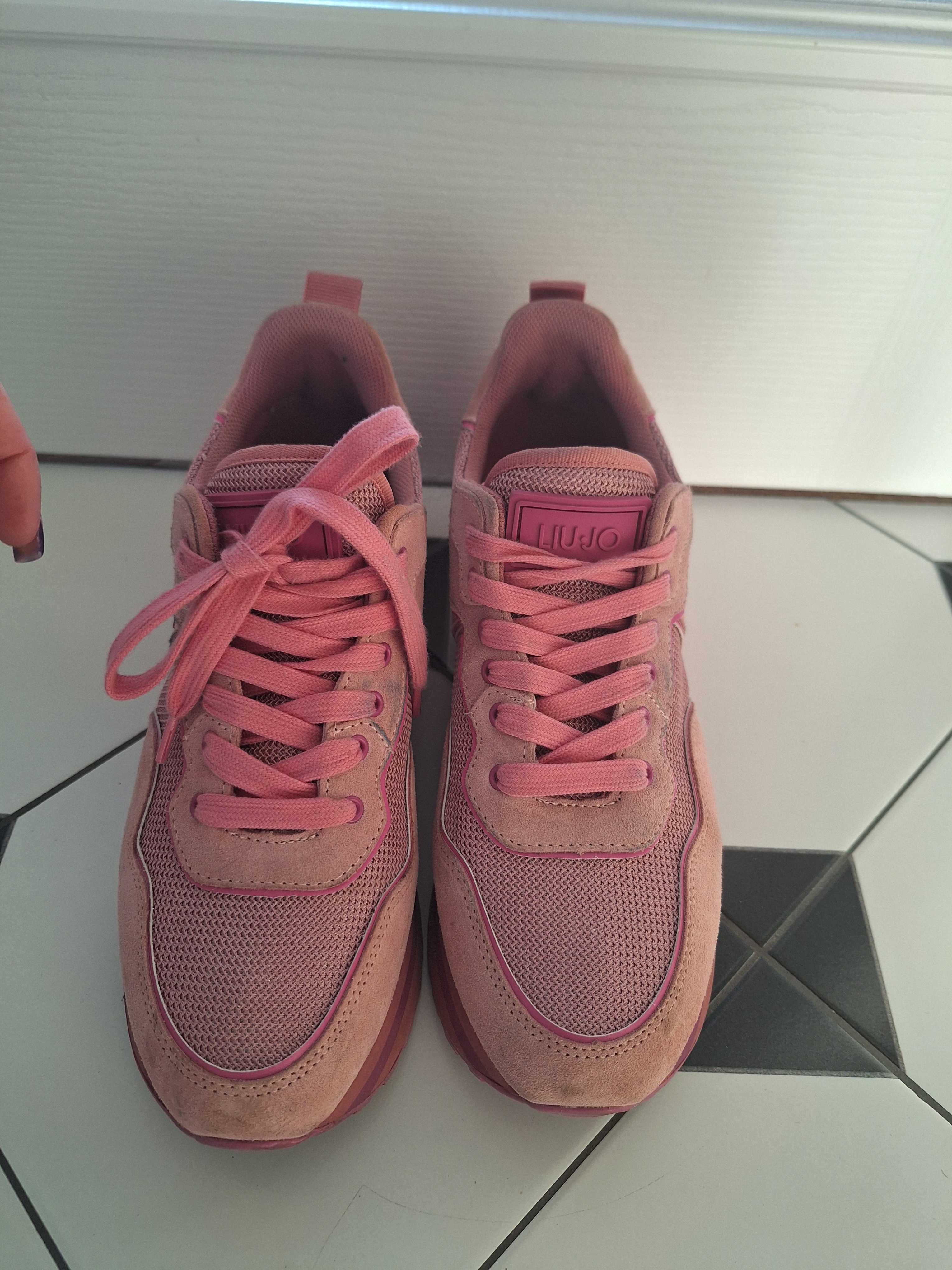 Liu Jo wonder sneakers różowe rozmiar 40