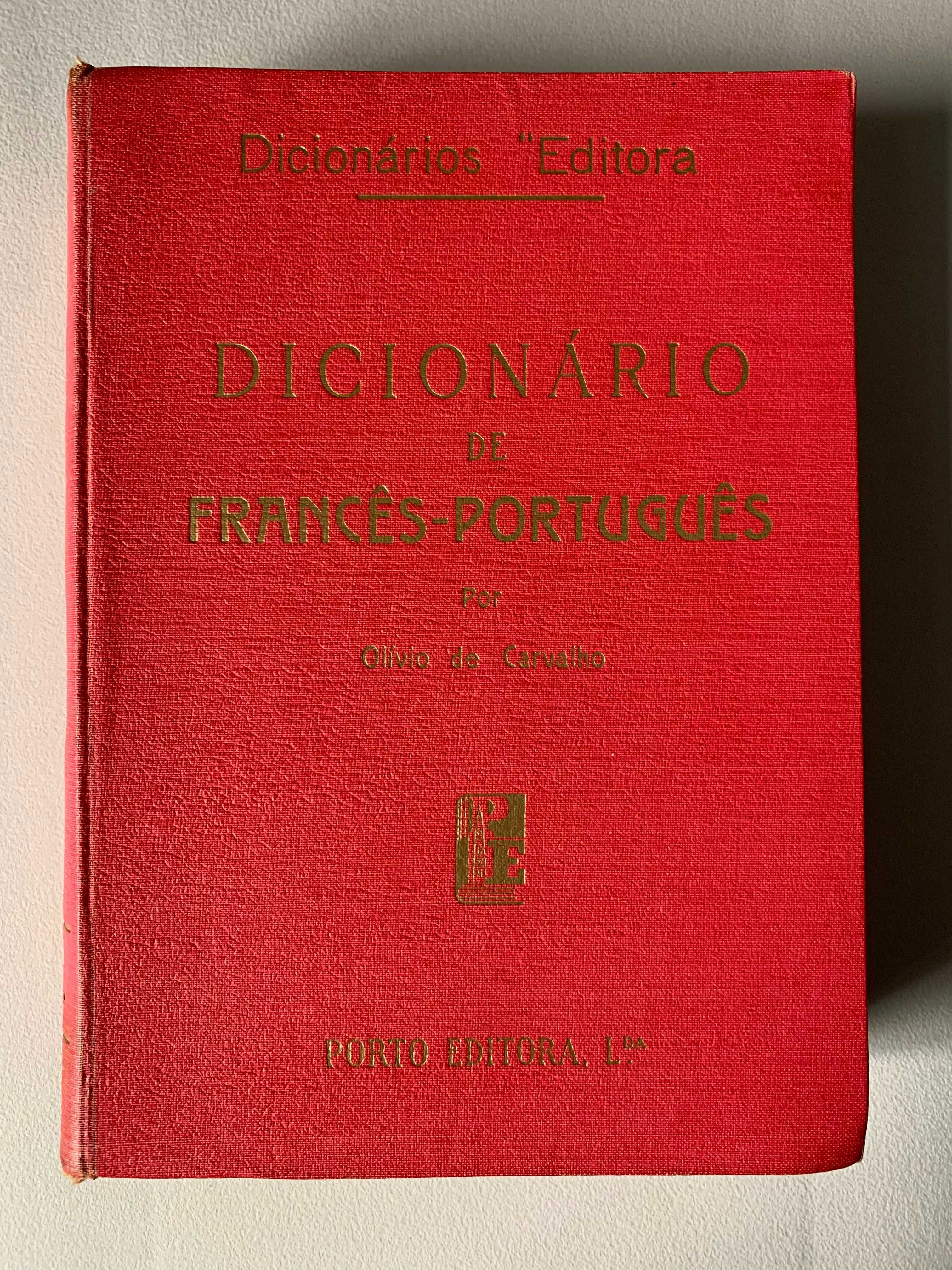 Dicionário Antigo de Francês-Português