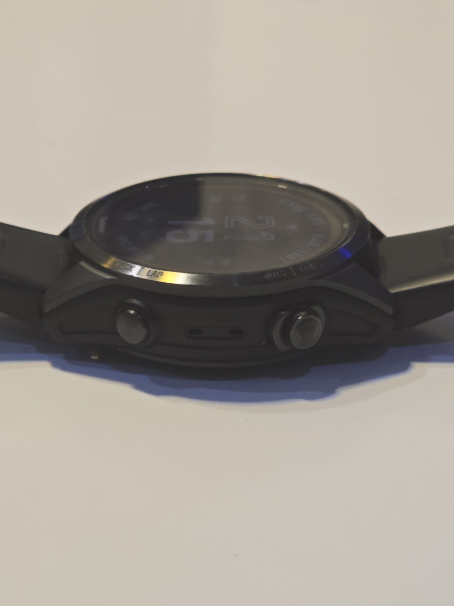 Garmin Fenix 7S PRO Sapphire Solar Carbon, гармін фенікс 7с про ідеал