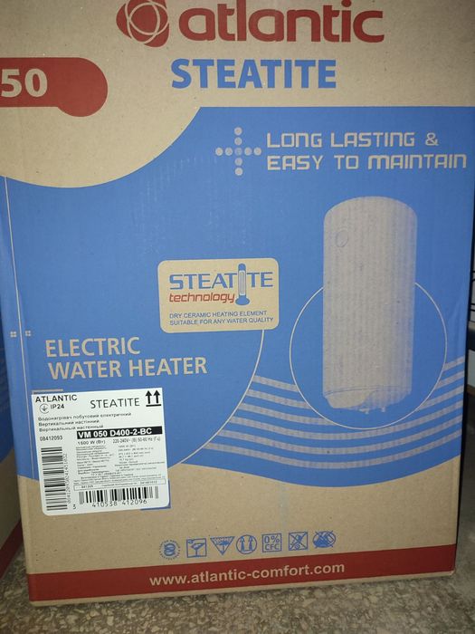 Atlantic Steatite Elit VM D400-2-BC 50, 80, 100л, сухий тен