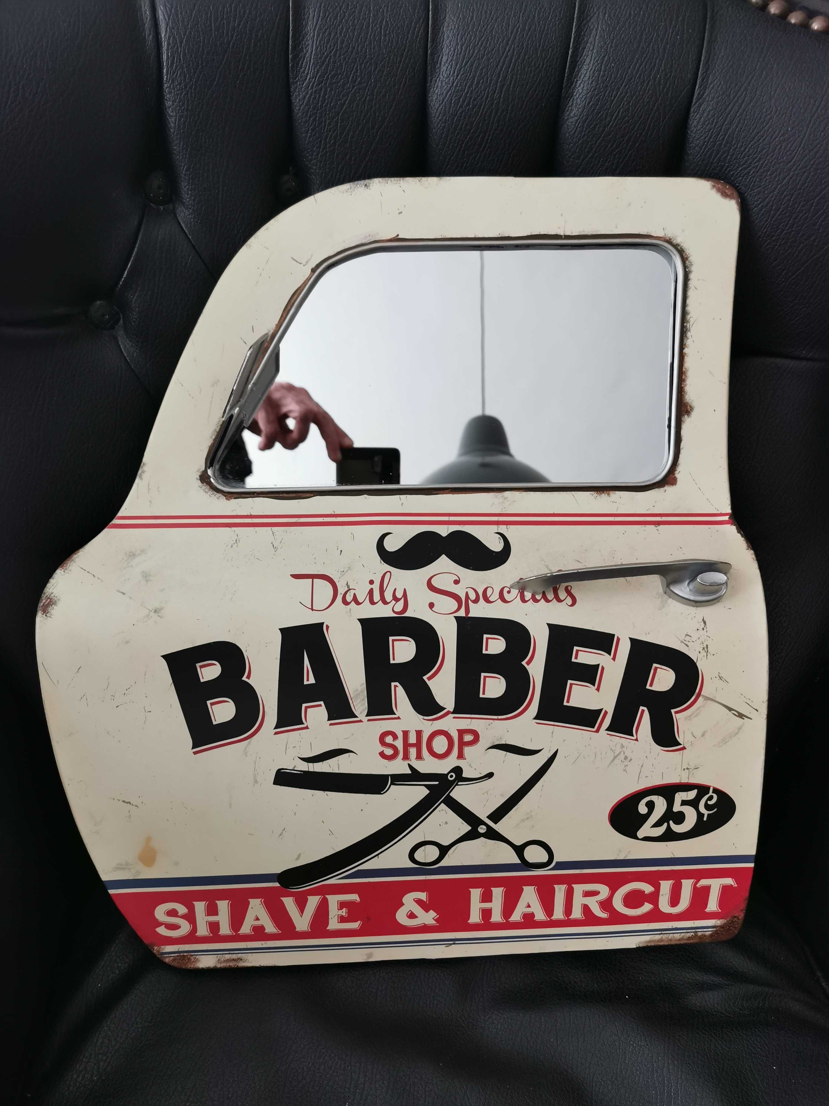 Barber Salon Shop Piękna Dekoracja Retro Vintage