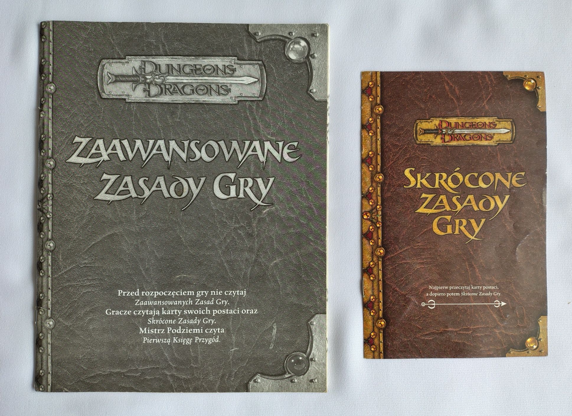Podręcznik Zaawansowane i Skrócone Zasady Gry Dungeons & Dragons