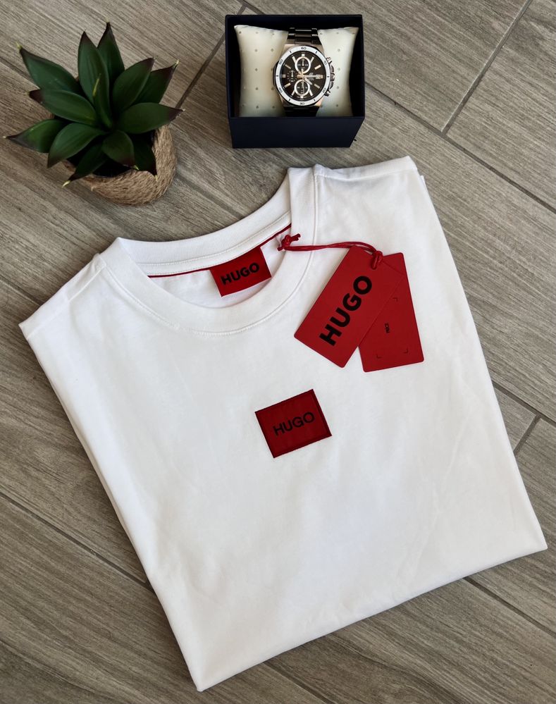 ОРИГІНАЛ! Футболка Hugo Boss White Original