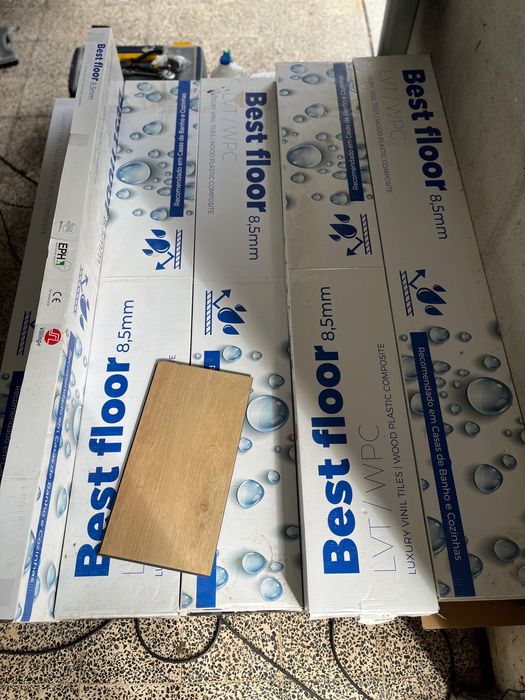 Chao flutuante vinilico 8,5mm