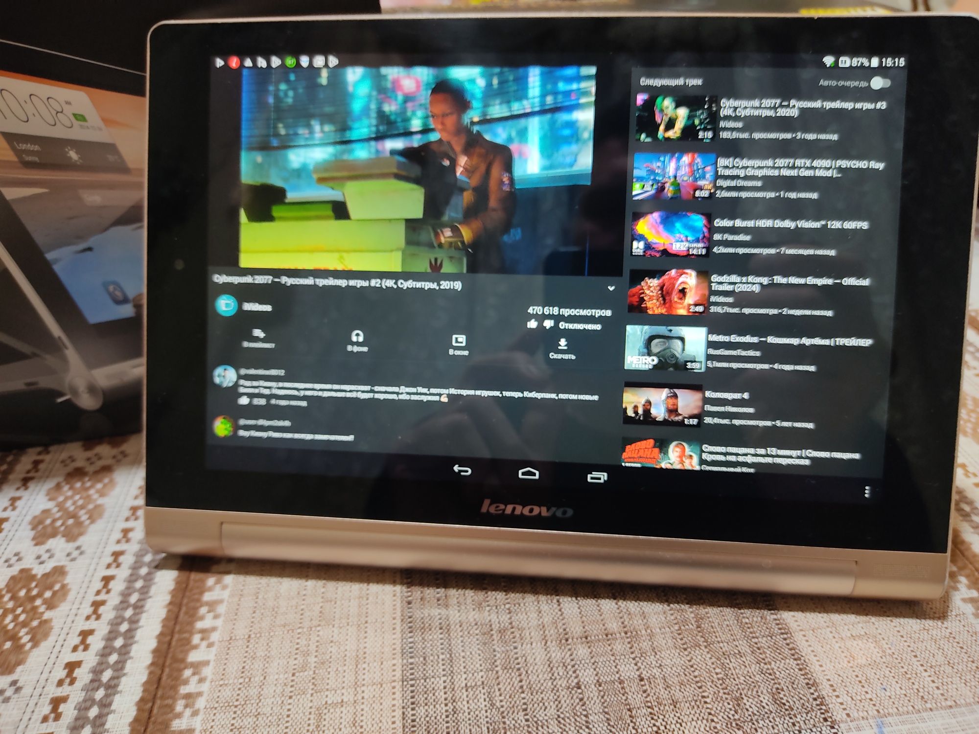 Lenovo yoga tablet 10 HD+