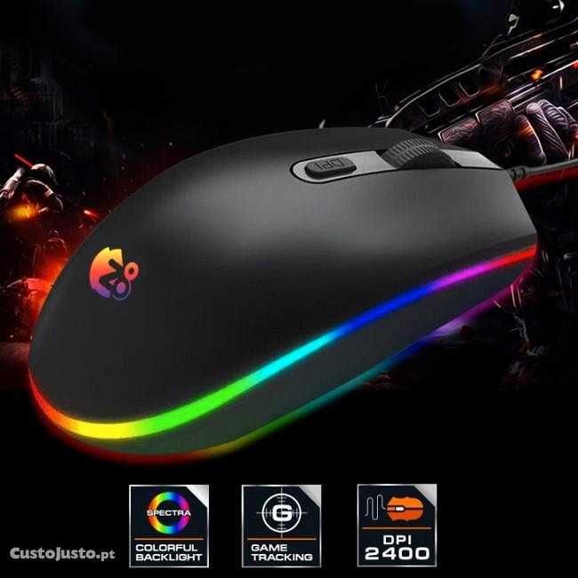 Rato Gaming Z8TECH M1680 Magic (2400 dpi - Preto)