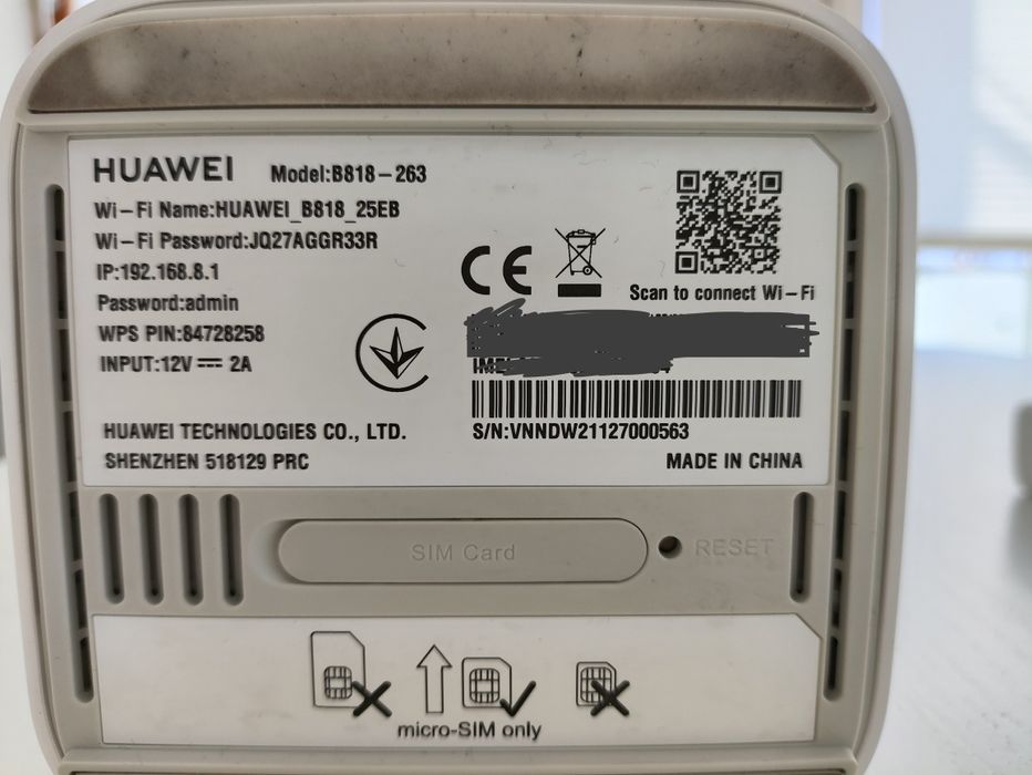 Router huawei b818-263 SIM 4-zakresowy