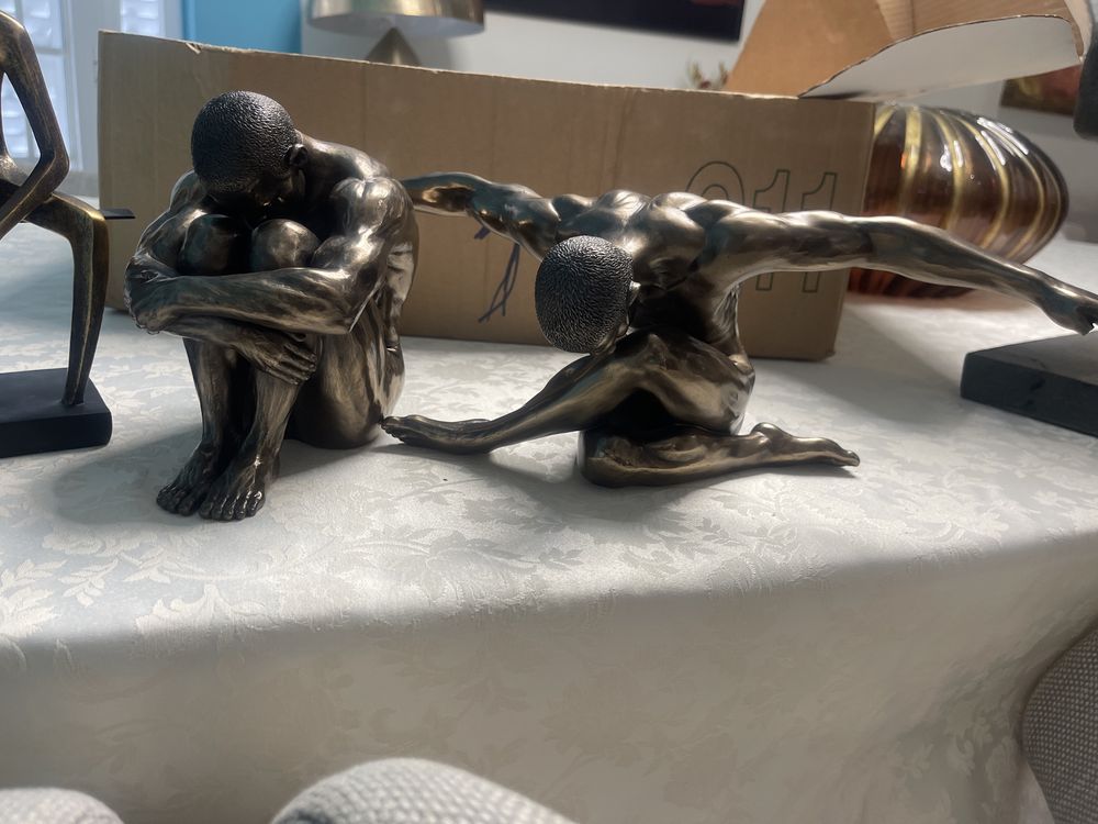 Estatuetas bronze