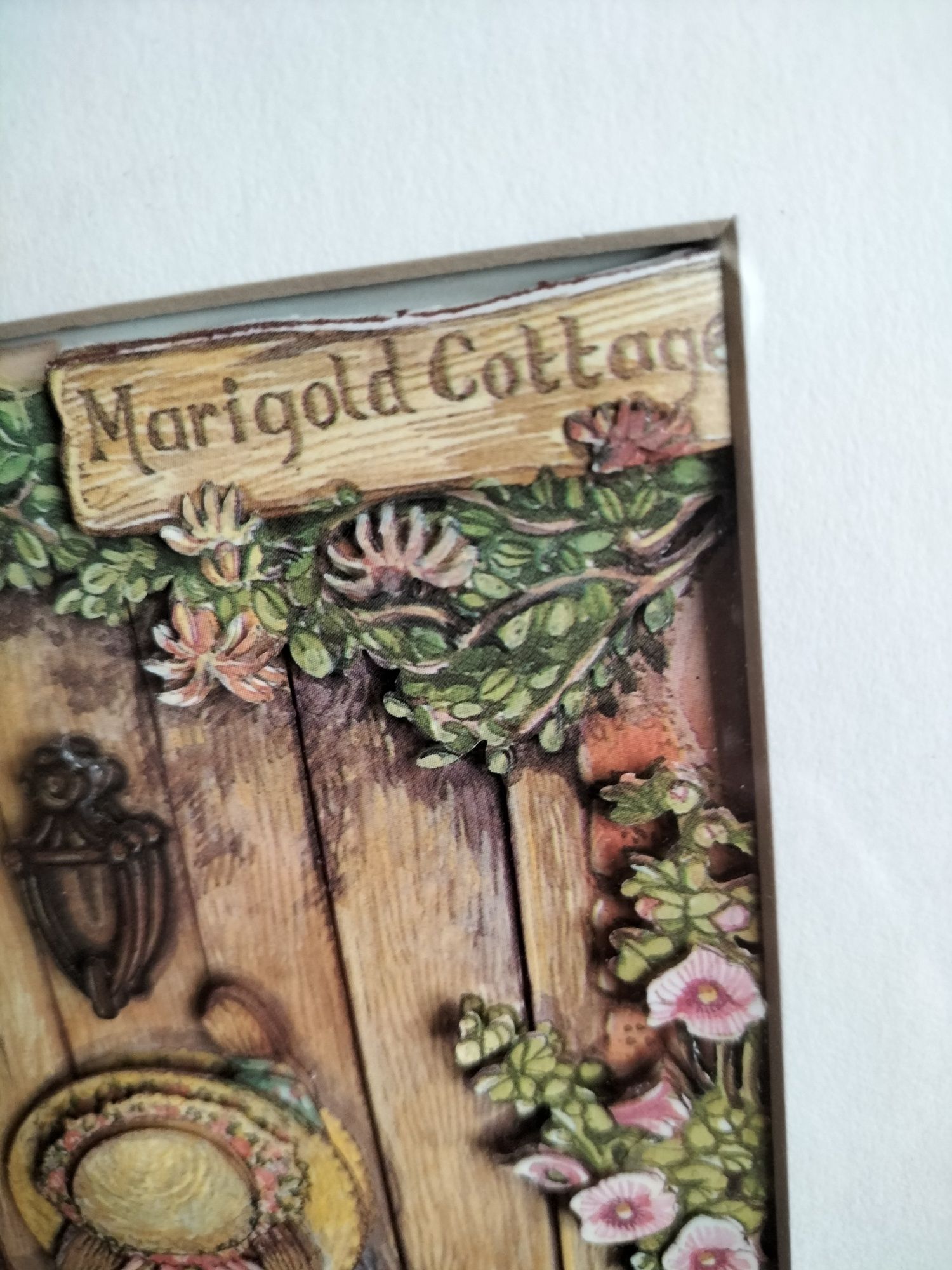 Marigold Cottage śliczny obrazek 3D króliki