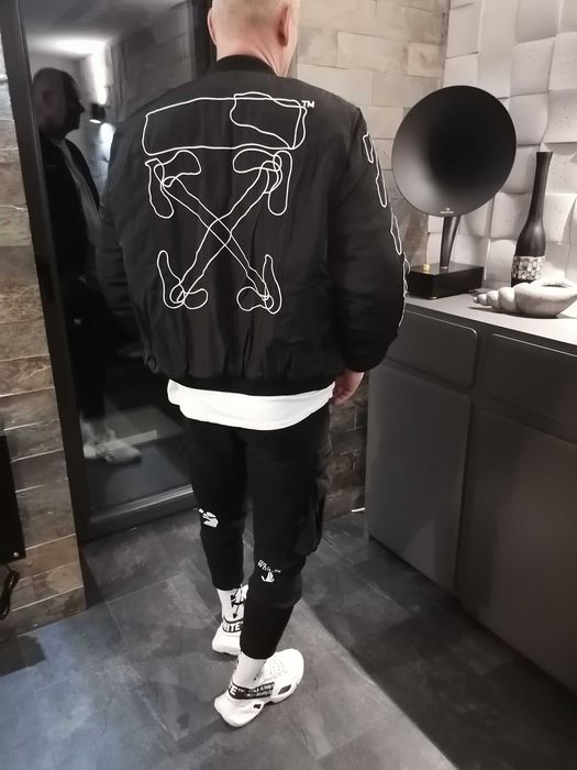 Kurtka off white rozmiar xxl