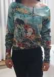 Camisola de senhora de manga comprida.Marca FRANCOMINA