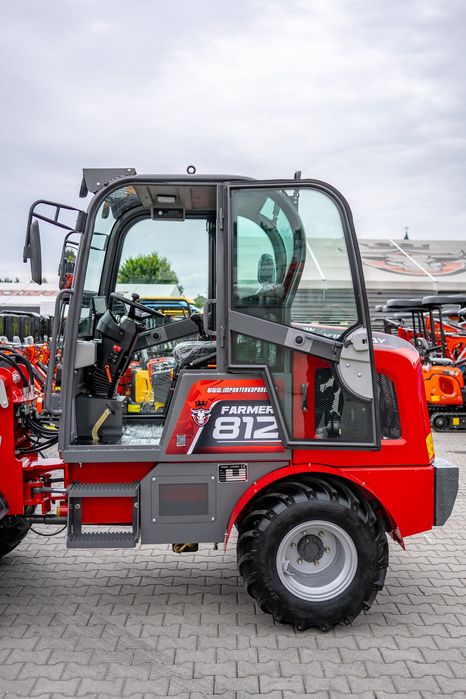 Ładowarka kołowa przegubowa udźwig 1200 kg + osprzęt + szerokie opony