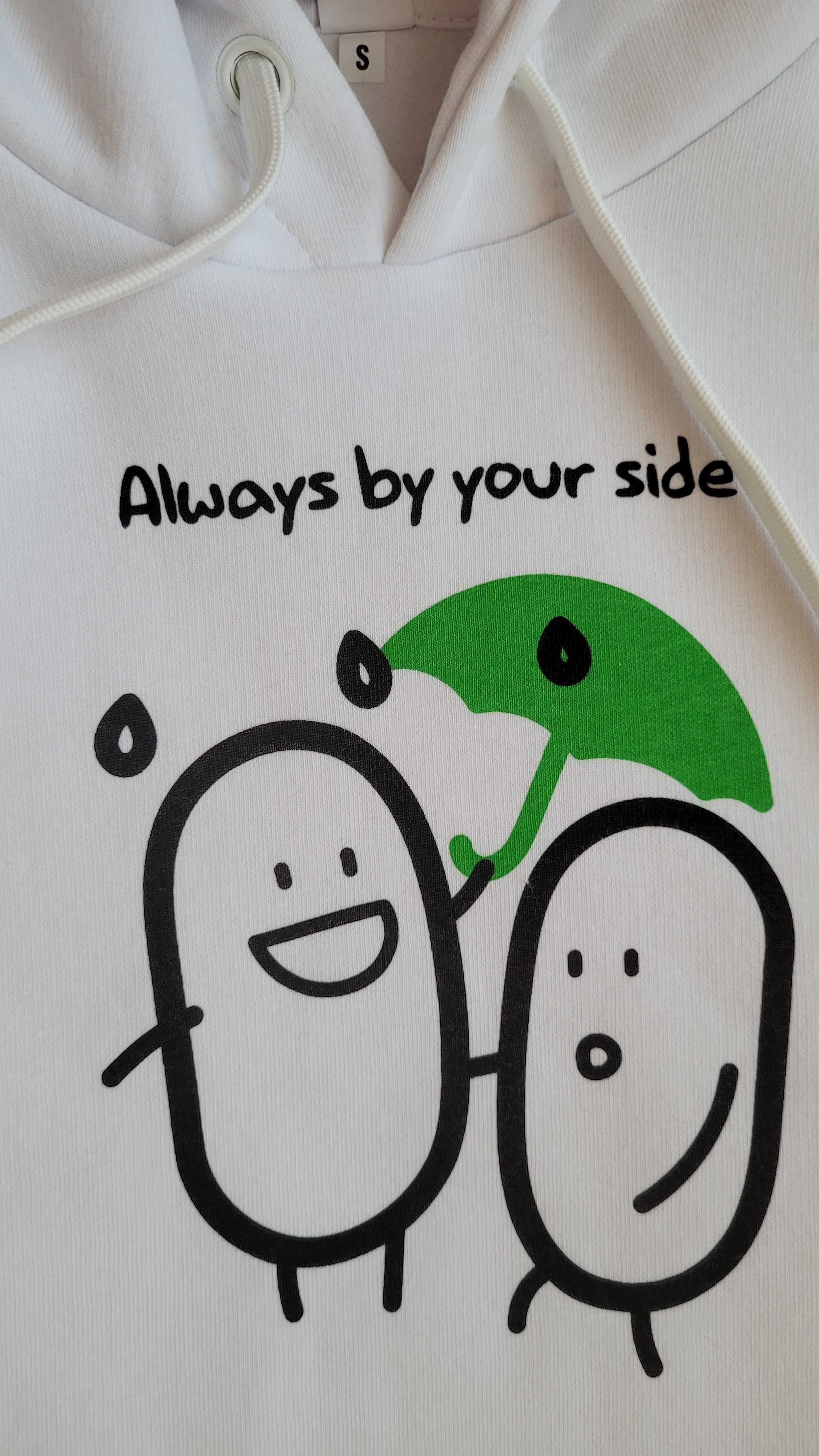 Bluza Tic Tac biała nowa rozmiar S, wersja Always by your side