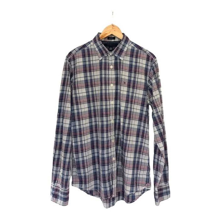 TOMMY HILFIGER - Camisa quadrados