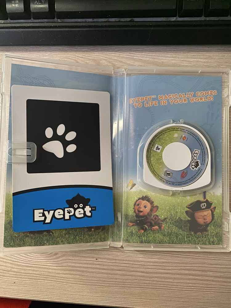 Игра на PSP « Eyepet » + карта