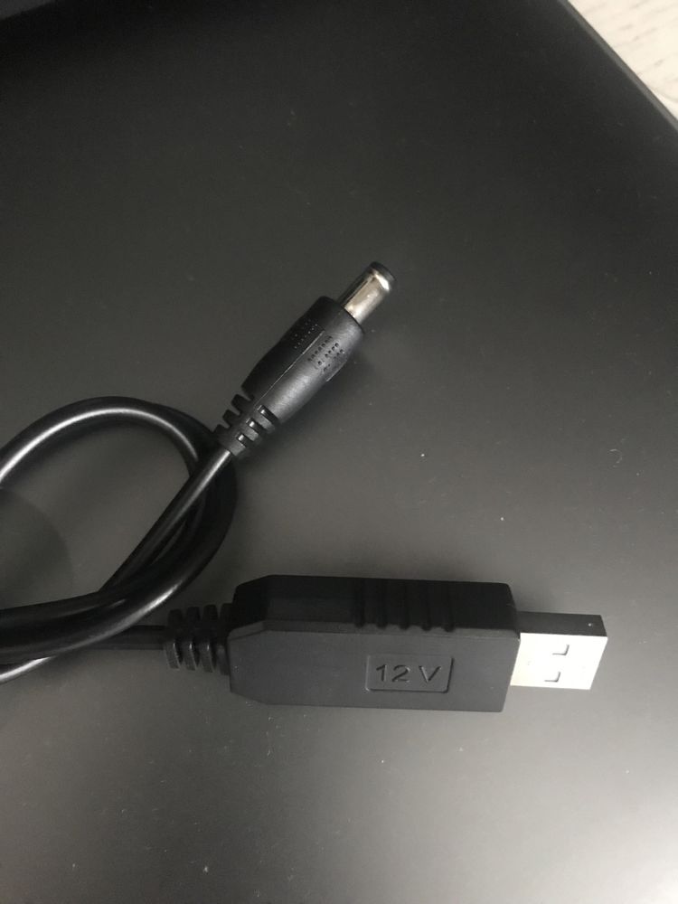 Wi-Fi без світла, кабель для роутера 5v-12v