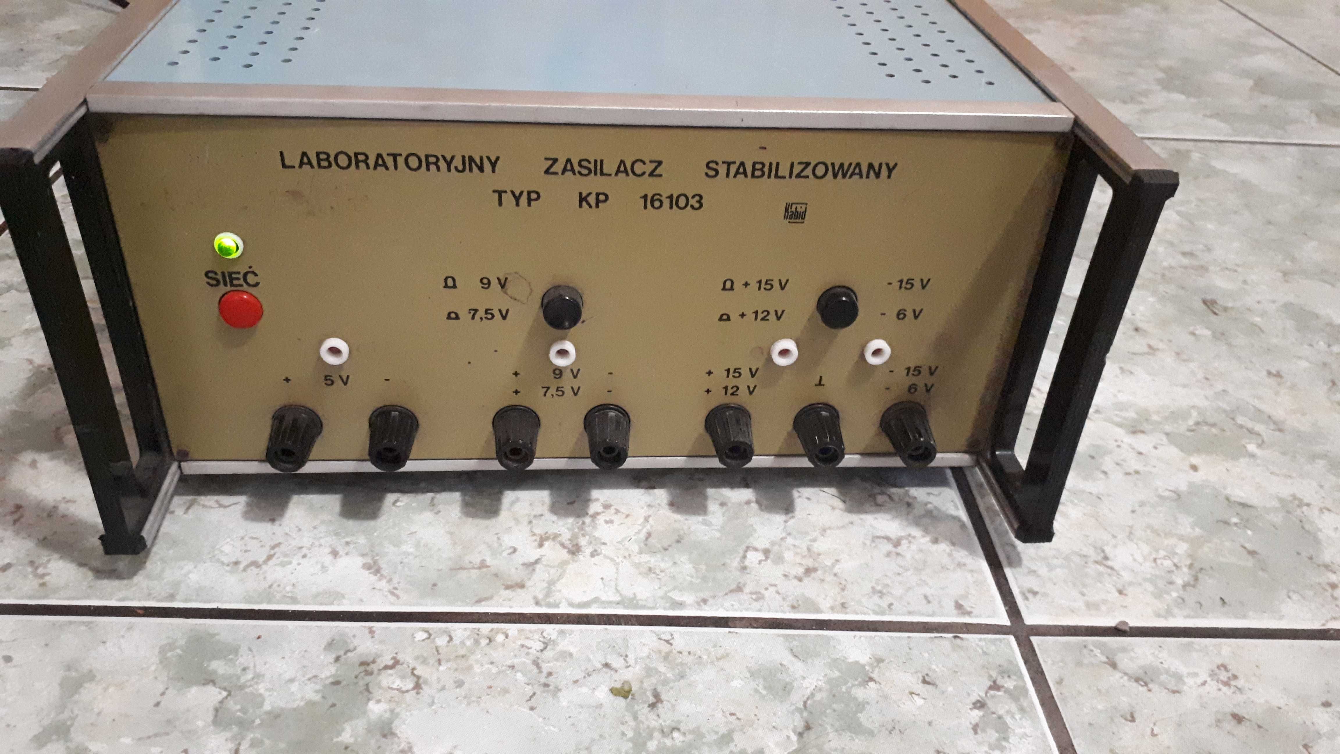 Zasilacz Laboratoryjny Stabilizowany TYP KP 16103