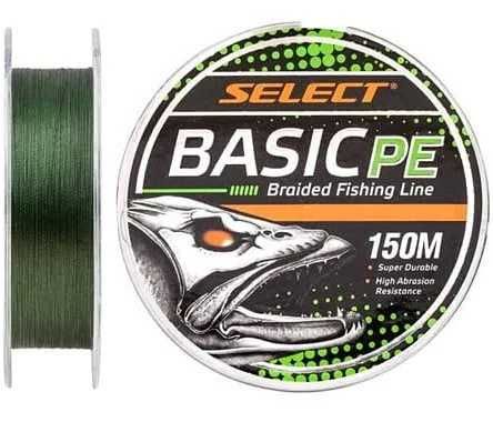 Шнур рыболовный Select Basic PE 100м, 150м