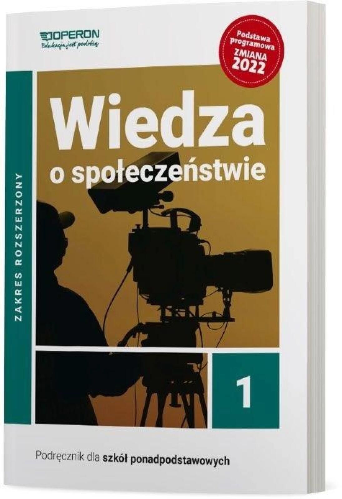 WOS LO 1 Podręcznik ZR Artur Derdziak Rok wydania: 2023, oprawa: