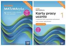 Nowa MATeMAtyka 1 Karty Pracy + Podręcznik Podstawowy EDYCJA 2024 Era