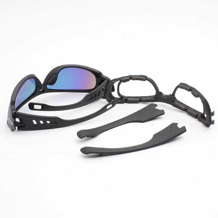 Окуляри очки тактичні спортивні сонцезахисні з діоптріями Daisy C6