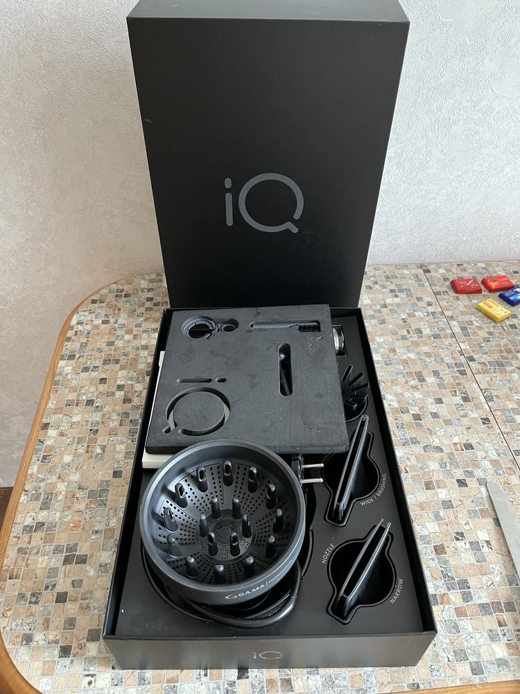 Професійний фен GAMA iQ2 BLACK (PH6075.BK)