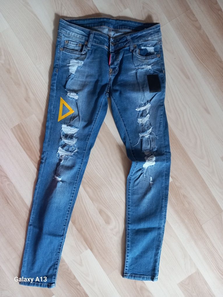 Dsquared2 oryginalne jeansy damskie xs