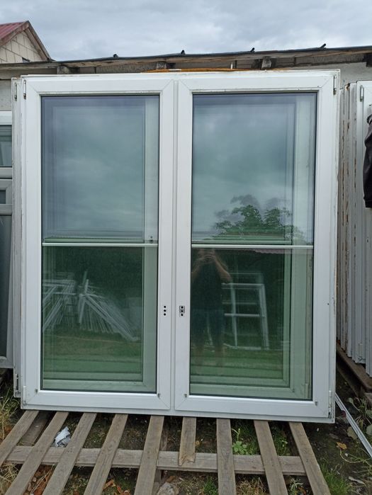 Drzwi balkonowe 180 x 195 okno tarasowe PCV 180 x 200 używane