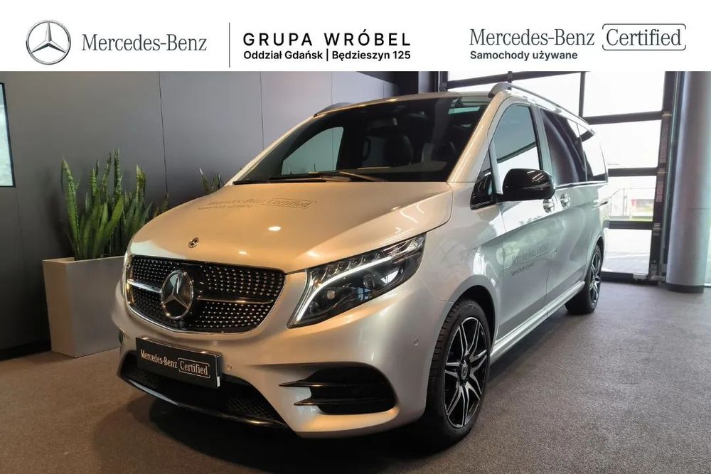 Mercedes-Benz Klasa V 300d AMG | NIGHT | Wentylacja foteli | Distronic | Burmester | MBUX |