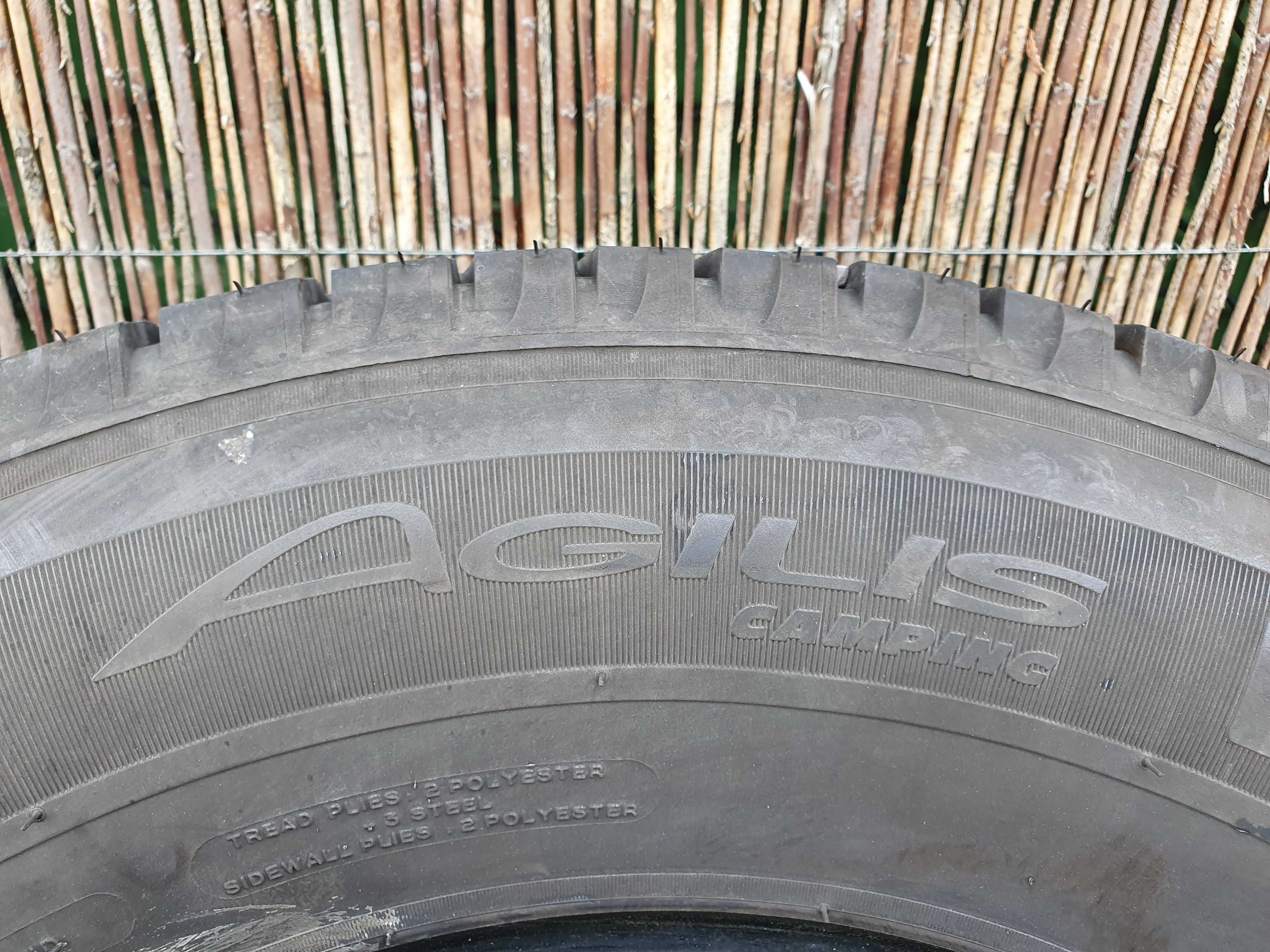 2x 225/75/16 CP 116Q Michelin Agilis Camping 7,5mm 2017r.