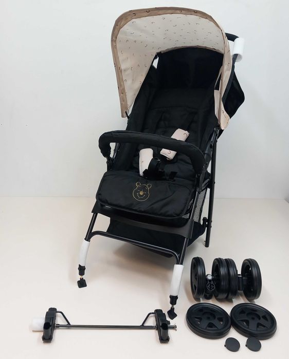 Hauck sport wózek dziecięcy Kubuś Puchatek Tęczowy Beż B354 A