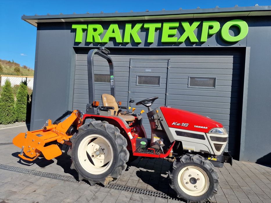 Mini traktor Yanmar Ke16,4x4,japoński,ogrodniczy