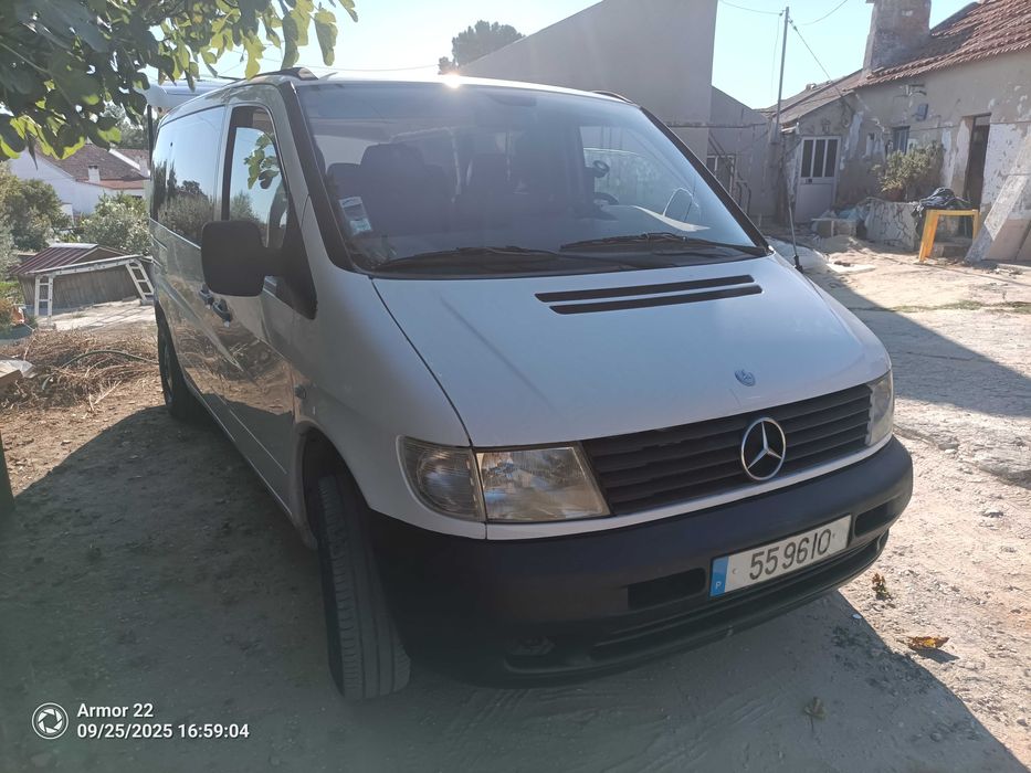 Mercedes Vito carinha boa com cerca de 300 mil kms