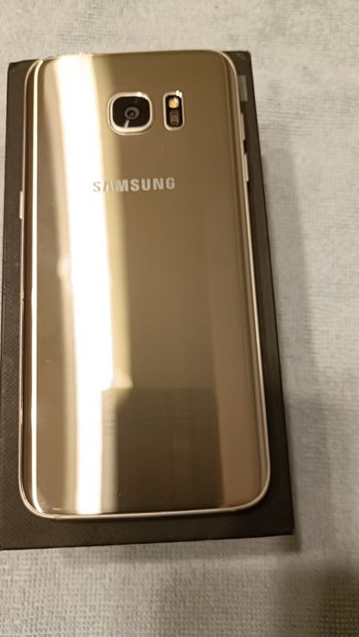 Telefon Samsung Galaxy S7 Edge Złoty Gold SUPER STAN zewnętrzny !!!