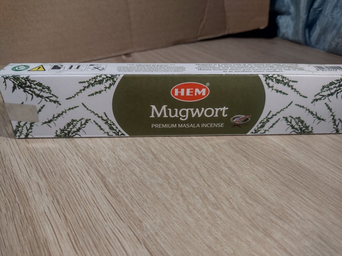 Kadzidełka HEM premium 15g zapach mugwort