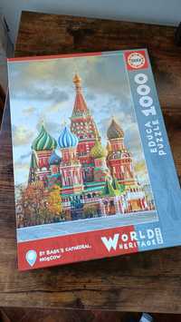 Puzzle Educa 1000 peças - Moscovo, Rússia