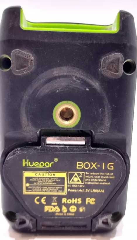 Huepar laser krzyżowy BOX-1G Impulsowy zasięg 45M