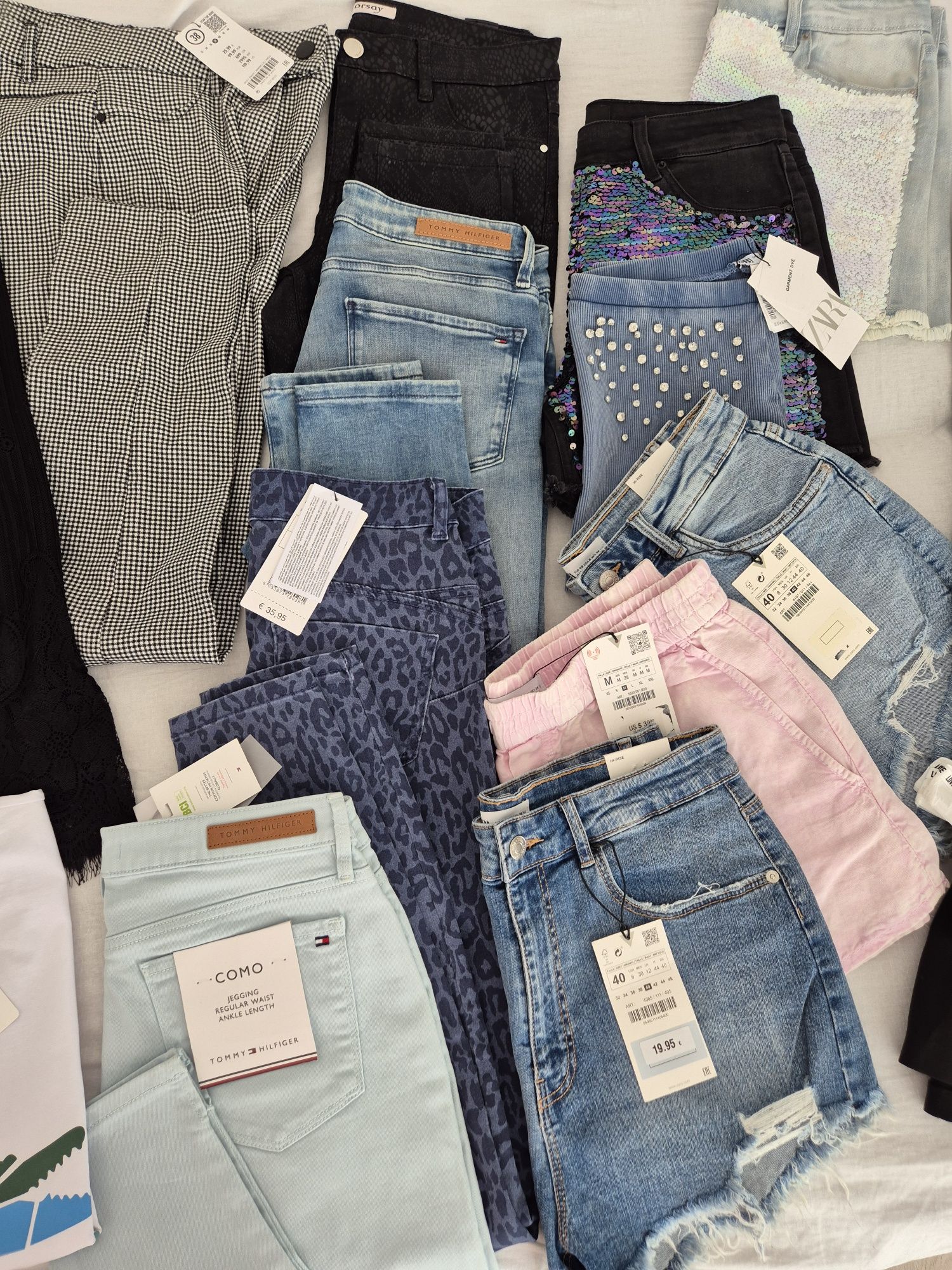 Ubrania damskie tommy hilfiger calzedonia zara Orsay mohito lacoste hm