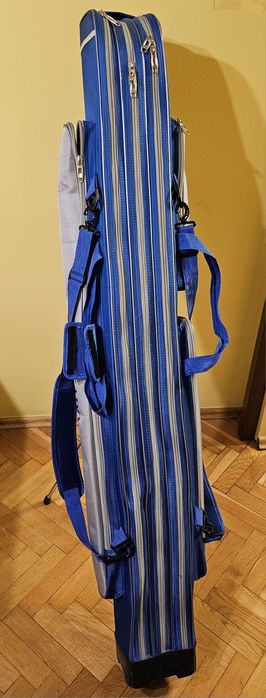 Pokrowiec na wędki 150cm sztywny. Stan idealny.