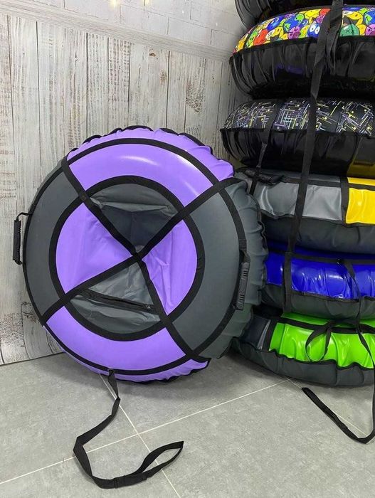 Тюбінг тюбинг 100 120 надувний плюшка ватрушка таблетка санки зимовий