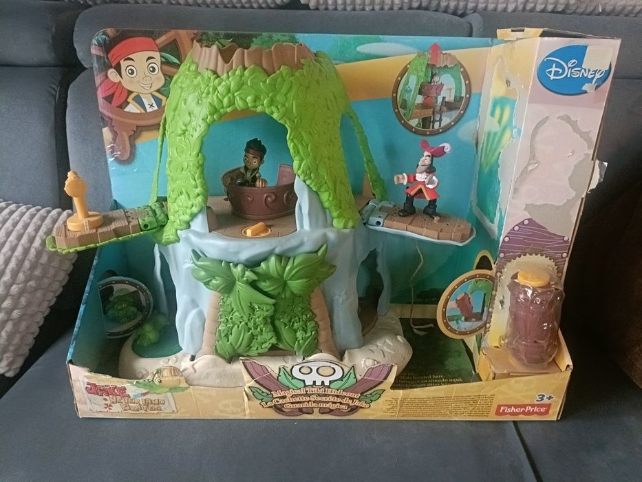 Wyspa do łajbek statek fisherPrice