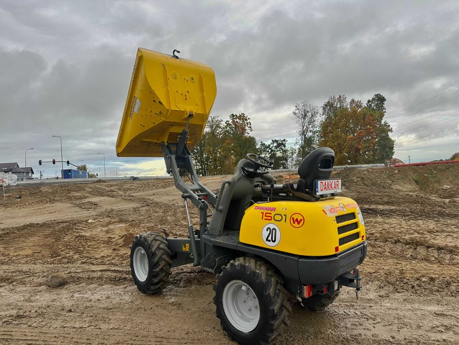 Wozidło Budowlane Wacker Neuson 1501 - 2016 rok Brutto