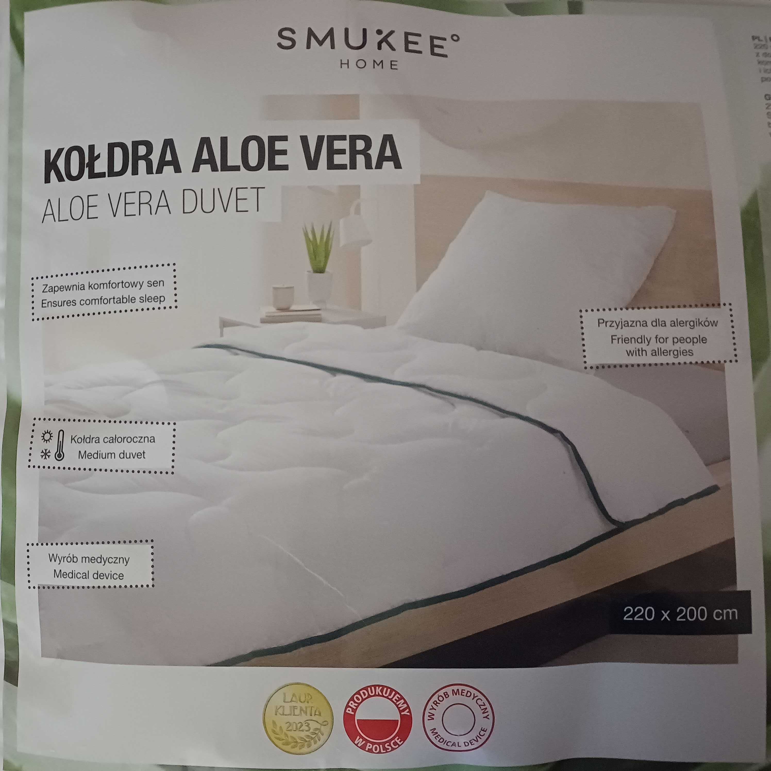 Kołdra  Aloe Vera Smukee 220 x 200