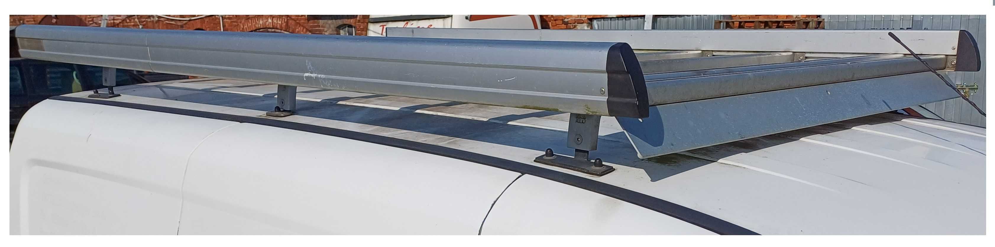 bagaznik dachowy platforma Fiat Doblo II KING ALU DO 100kg 230/140cm