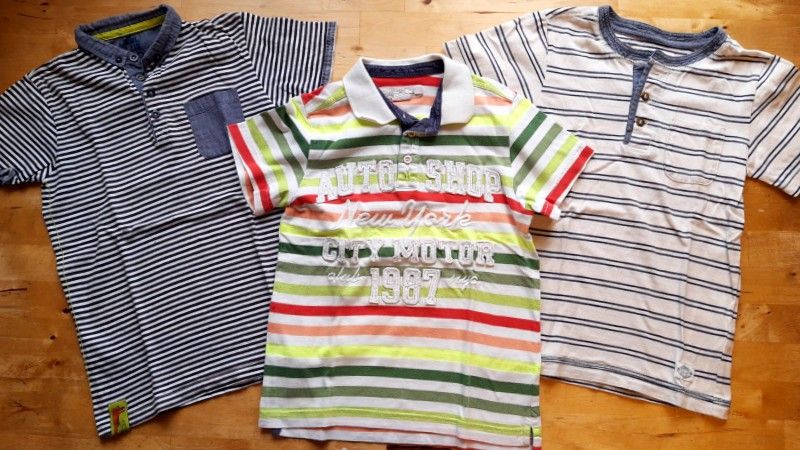 KOSZULKA polo 128 H&M t-shirt Next Carry Cool Club zestaw koszulek