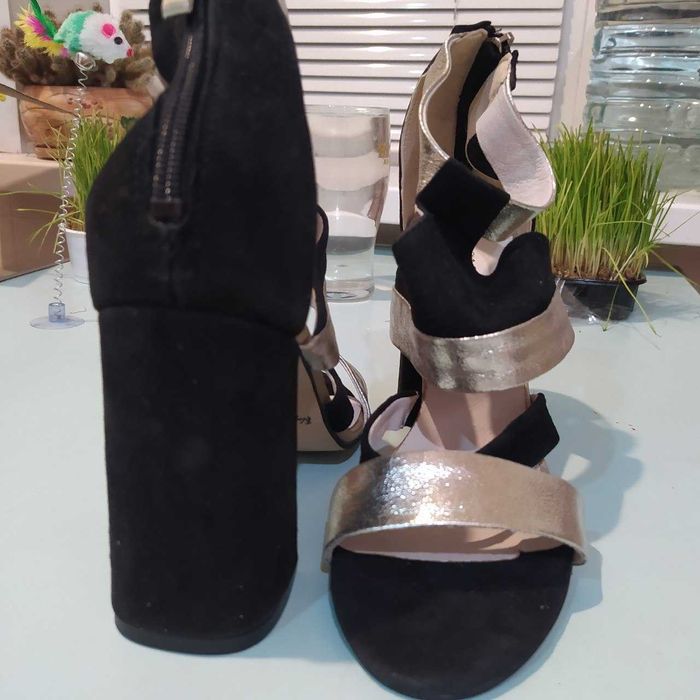 босоножки 40 высокий каблук Crisma взуття eleganza haliana нові