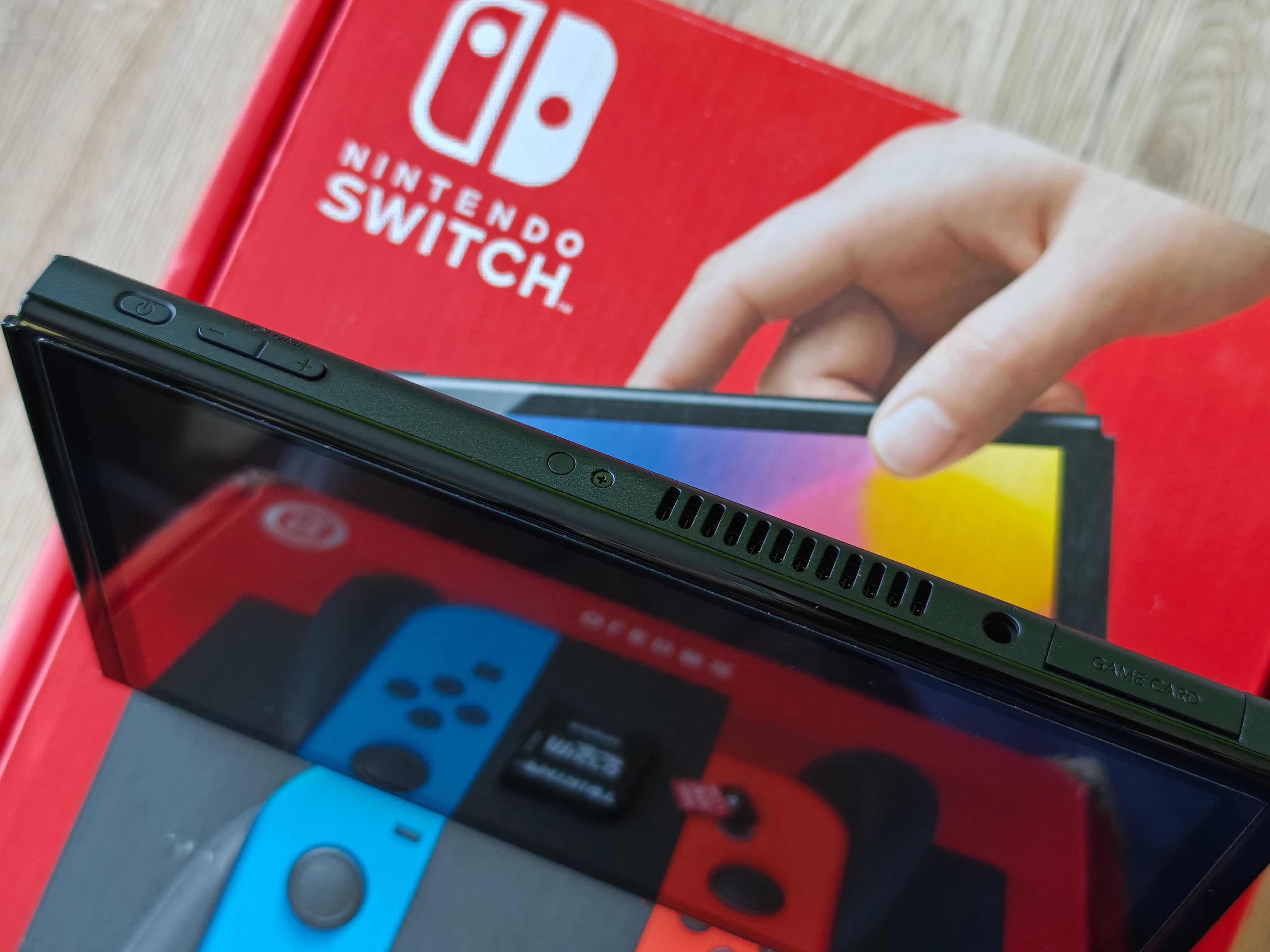 NOWA Nintendo Switch OLED karta 512GB konsola Picofly Przerobiona
